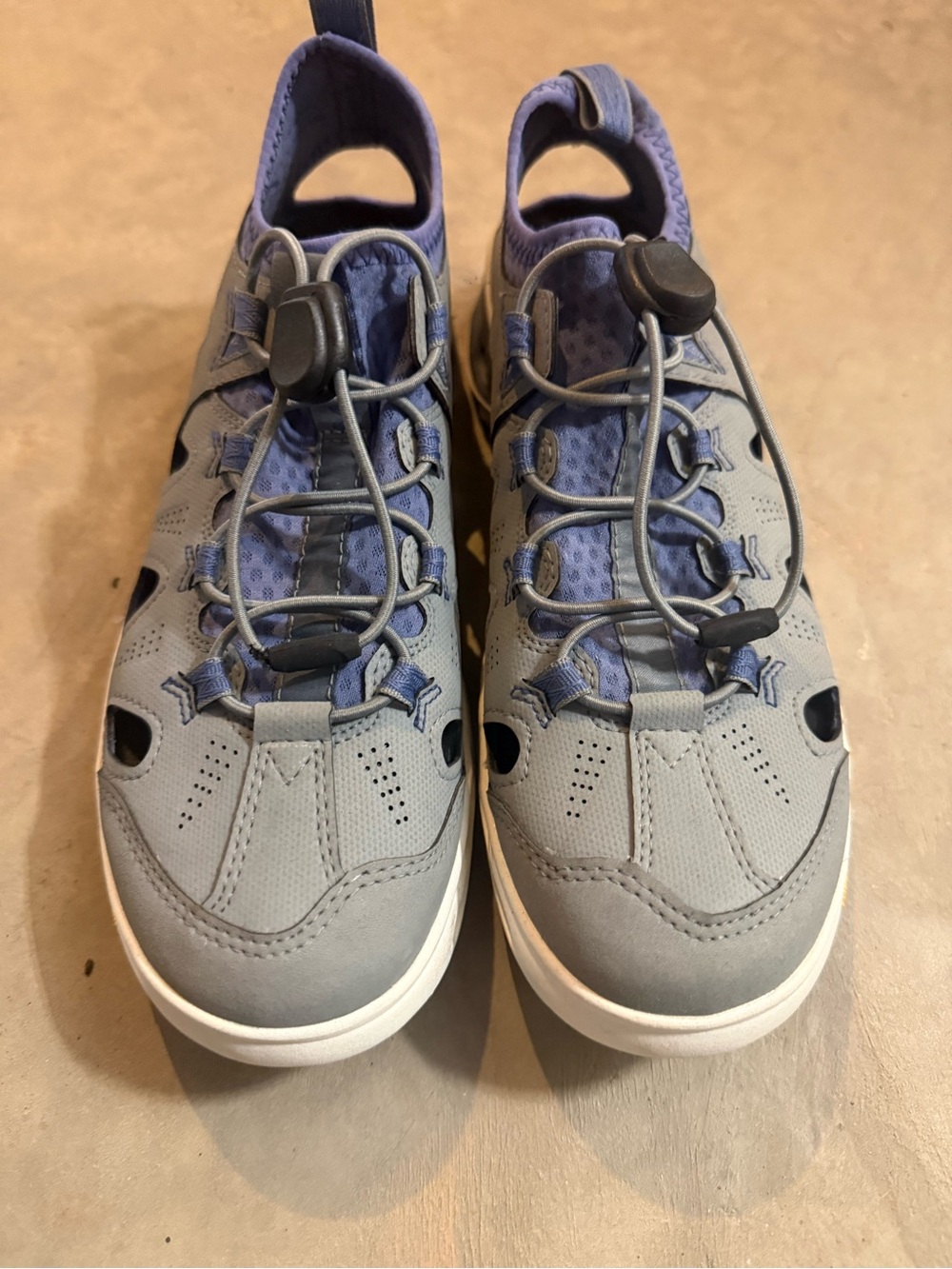 Merrell Slip-On Sneakers in Gray and Lavender